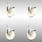 Service Caster 5 Inch 316SS Nylon Wheel Swivel 3/8 Inch Threaded Stem Caster Set Lock Brake SCC SCC-SS316TSTTL20S514-NYS-381615-4 - alternate 1